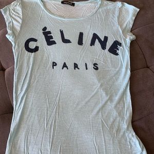 Celine tee used once